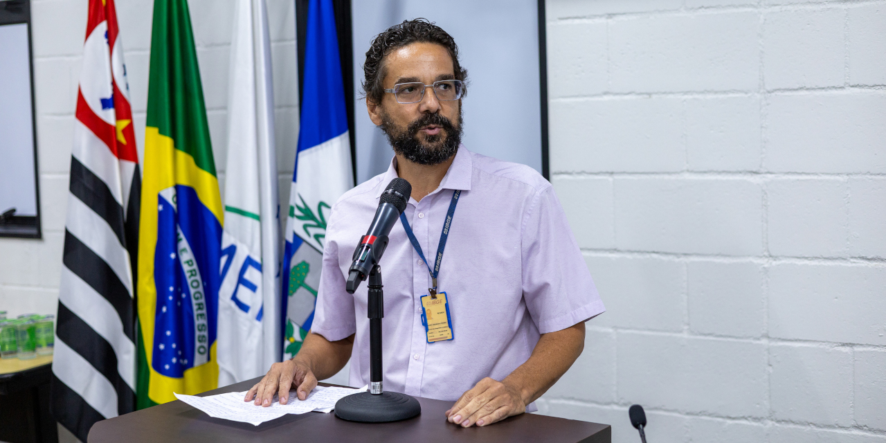 Ricardo Veríssimo discorre sobre o IBGE e suas pesquisas
