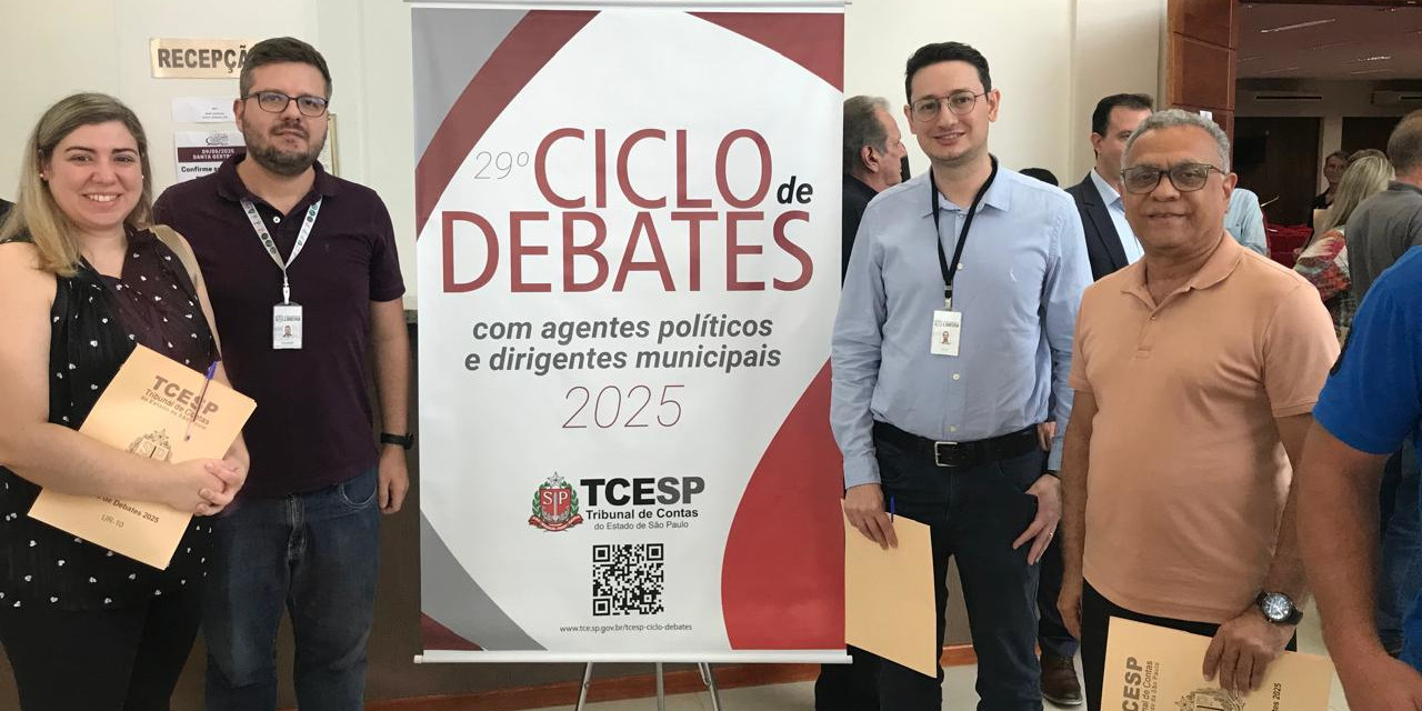 Servidores da Câmara participam do Encontro Regional do Tribunal de Contas do Estado