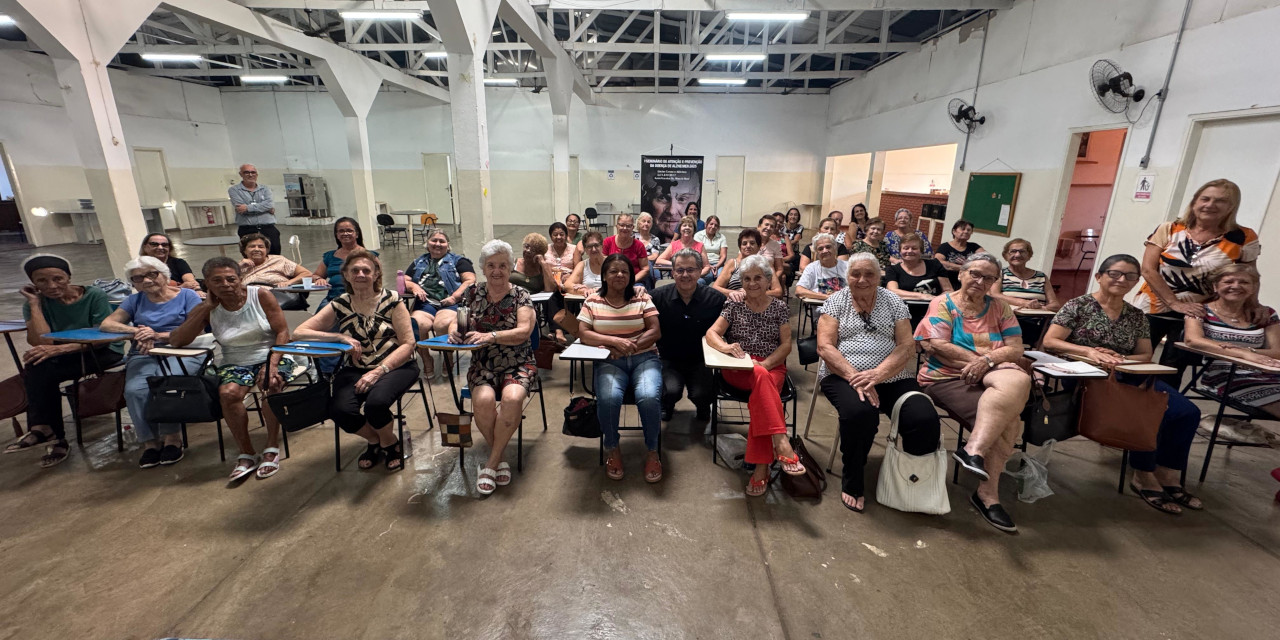 Palestra realizada pelo Dr. Marcelo Rossi chegou ao grupo do Morro Azul