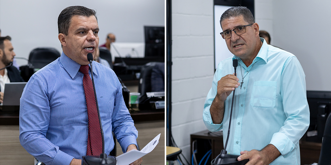 Nilton Santos e Helder do Táxi protocolam projeto que revoga alteração no Plano Diretor para vinda da Microsoft