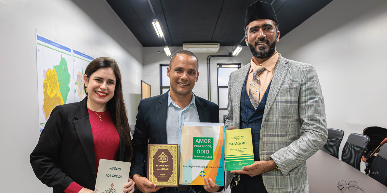 Representante da comunidade Ahmadia traz mensagem de igualdade, amor e respeito entre religiões