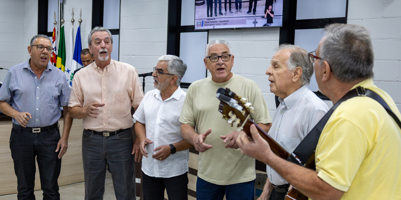 Câmara aprova Moção de Congratulações ao Conjunto Vocal Arautos da Paz
