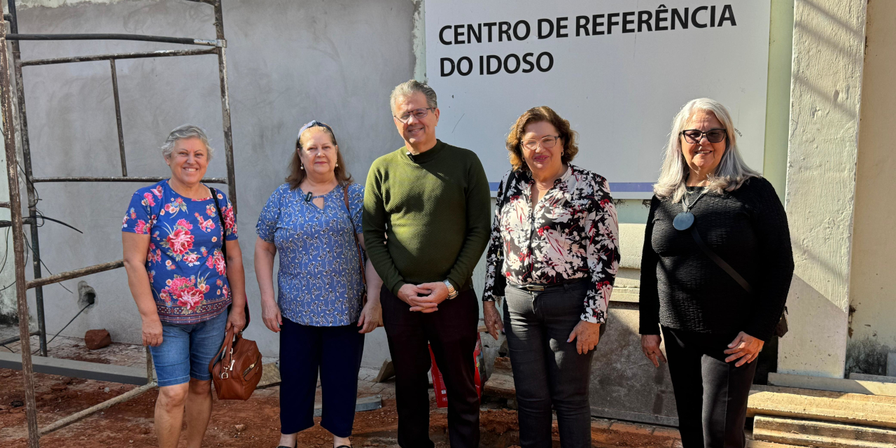 Dr. Marcelo Rossi leva integrantes do Conselho do Idoso para acompanhar reforma do Centro de Referência