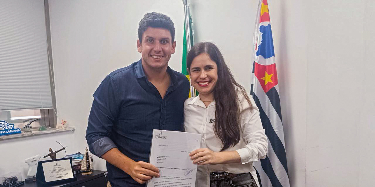 Tatiane Lopes se reúne com deputado Rafael Saraiva para reforçar pautas sobre mulheres e habitação