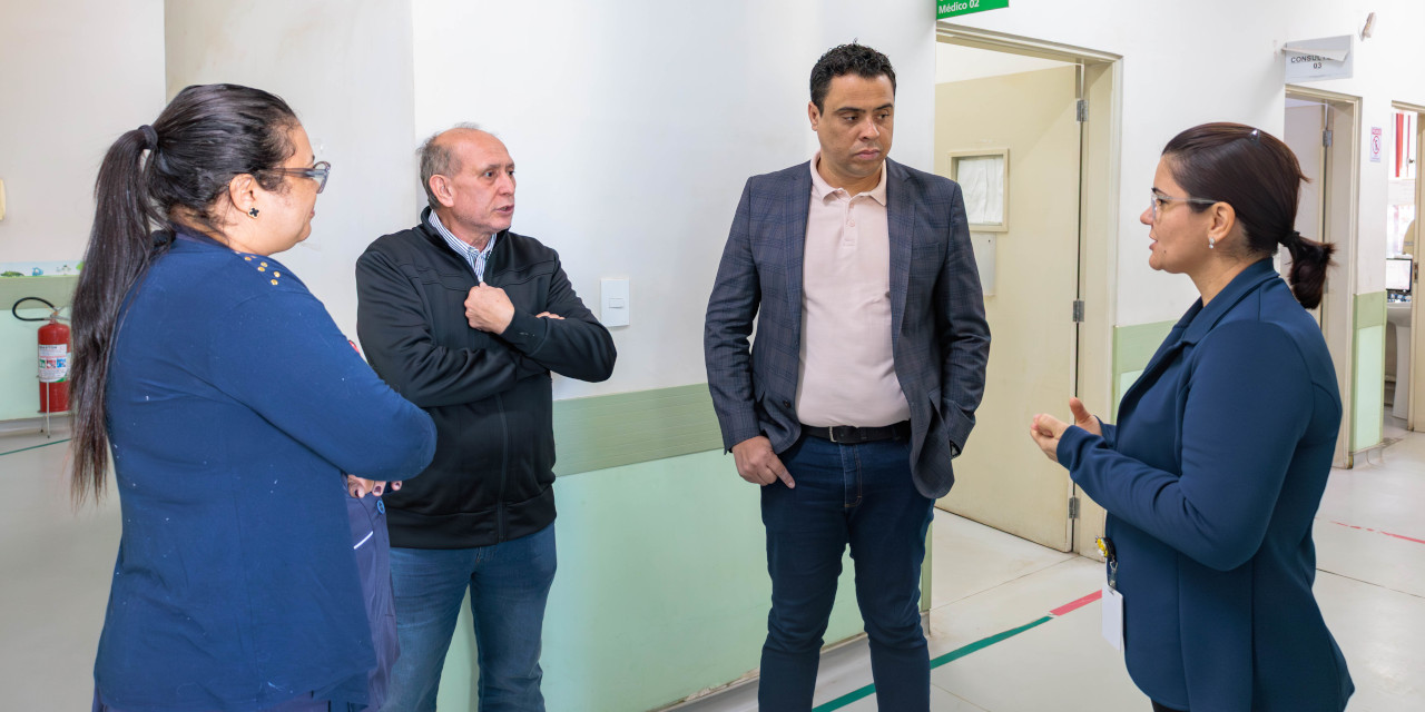 Comissão de Saúde visita UBS e Pronto Atendimento do bairro Aeroporto