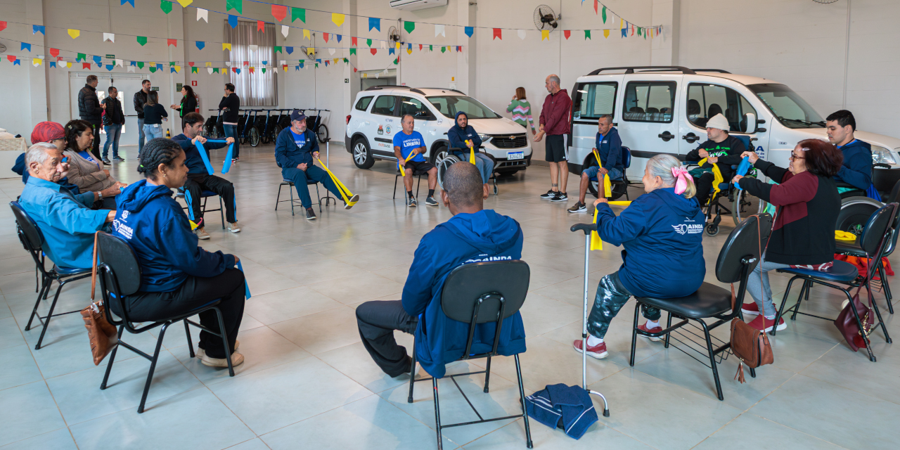 Esporte adaptado: Comissão visita Associação Integrada de Deficientes e Amigos