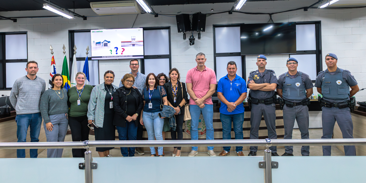 Participaram representantes da PM e do Conselho Tutelar