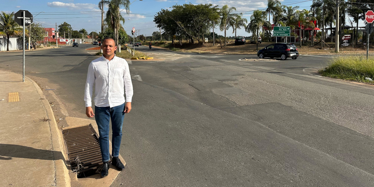 Everton Ferreira questiona paralisação de obras na região do Nobreville