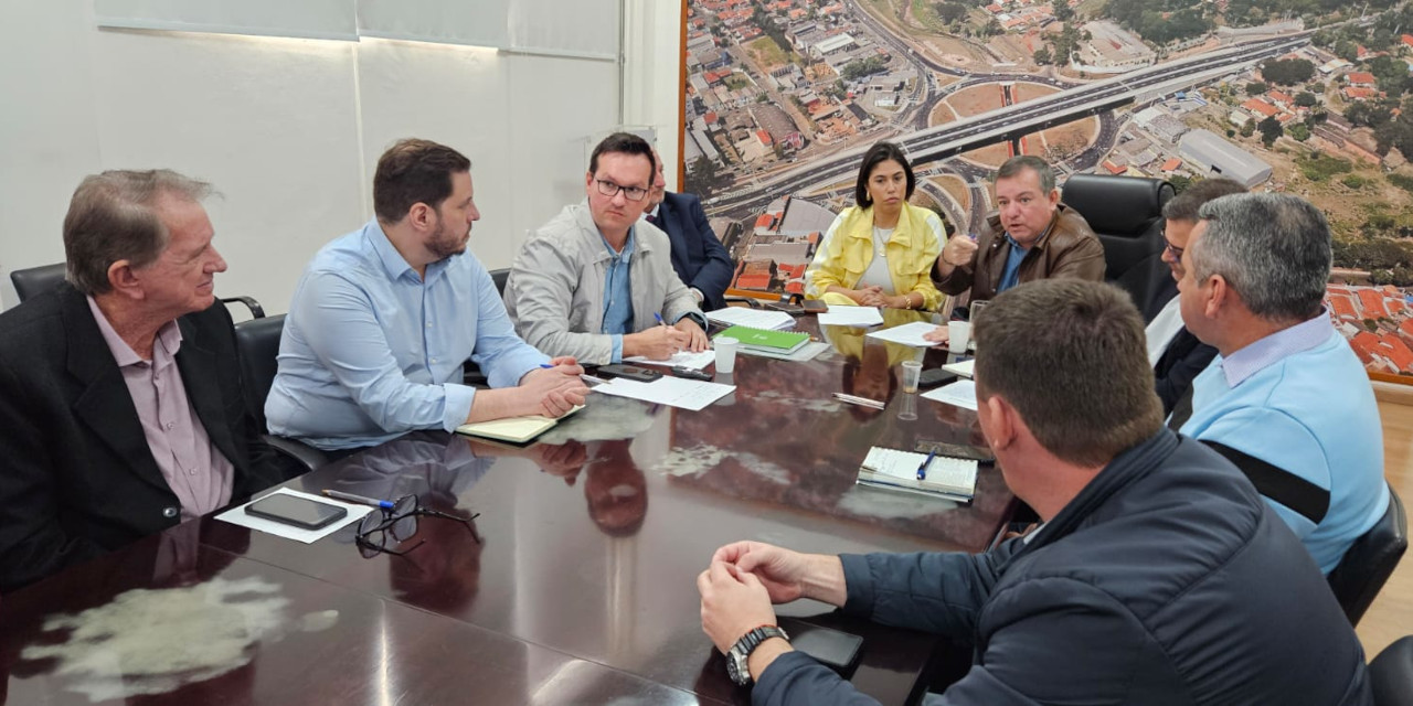 Felipe Penedo coordena reunião do programa Novo Centro