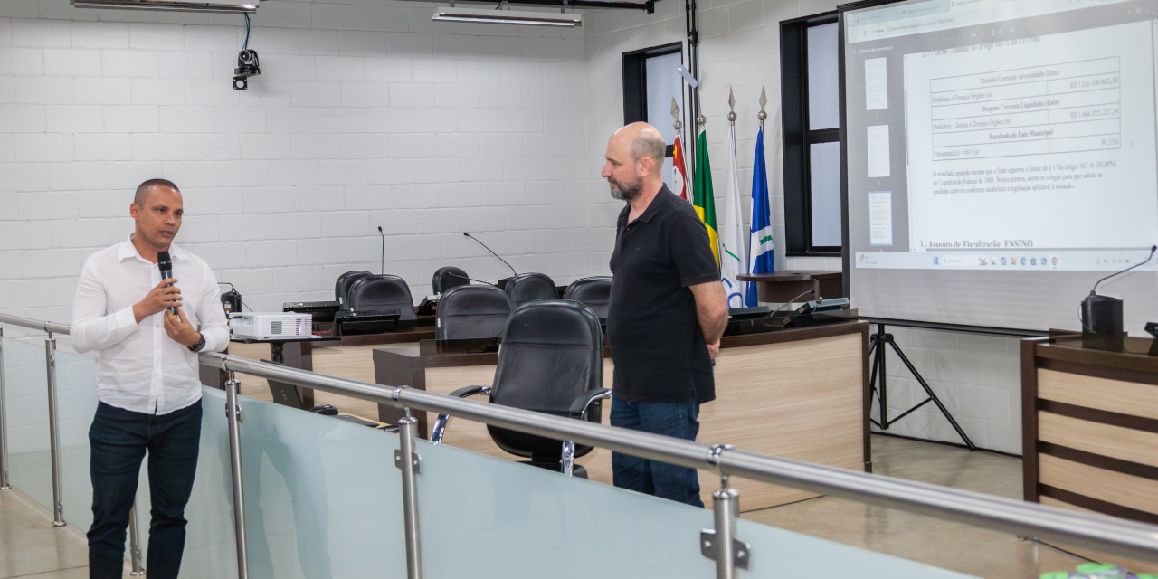 Câmara promove terceira fase do curso sobre orçamento público