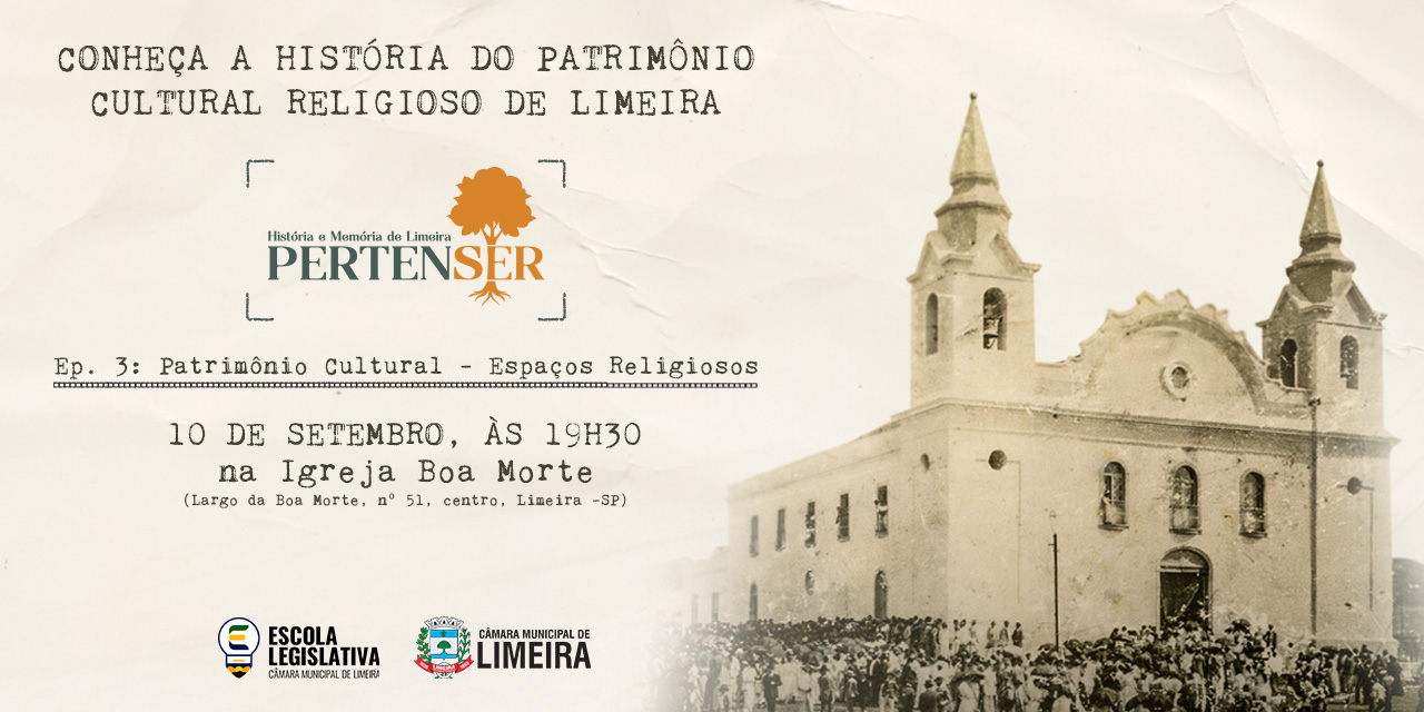 Patrimônio cultural religioso de Limeira é tema de documentário da Câmara