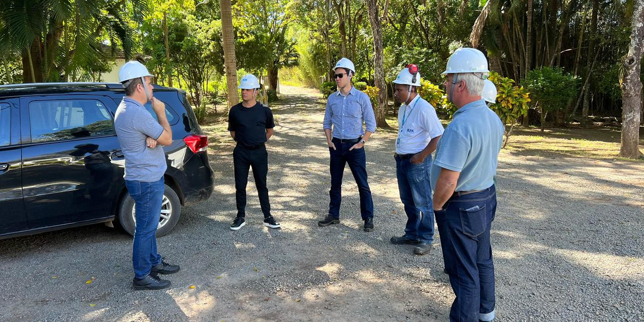 Everton Ferreira visita sistema de captação da BRK Ambiental e acompanha situação hídrica dos rios Jaguari e Pinhal