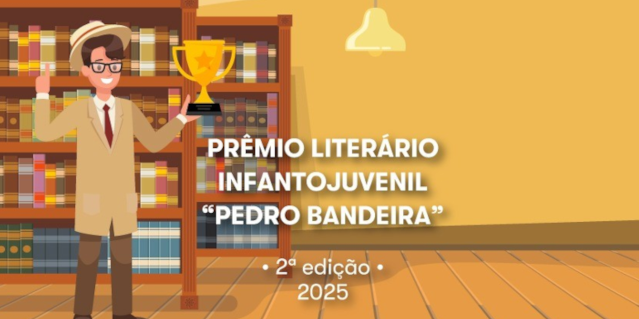 Cerimônia de entrega do Prêmio Literário Infanto Juvenil Pedro Bandeira é nesta segunda-feira (10/11)
