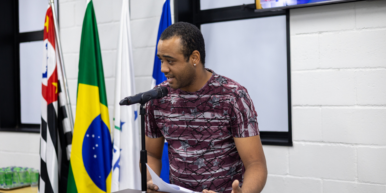 Klauber Medeiros fez uso do espaço para falar sobre organização da 11ª parada LGBT+