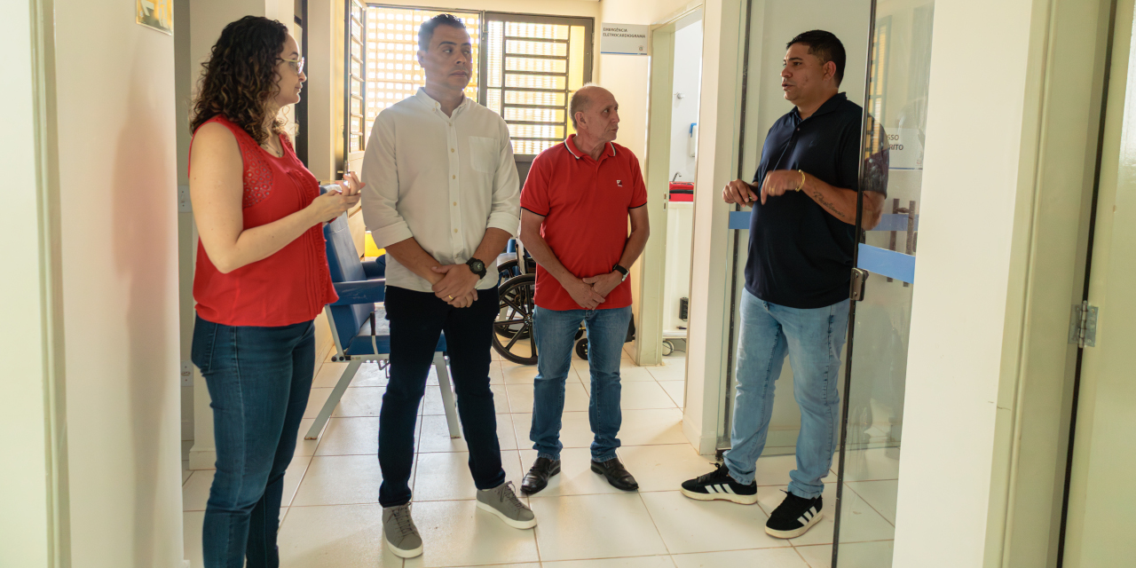 Obras de reforma na UBS Dores I estão em fase de acabamento, constata Comissão de Saúde