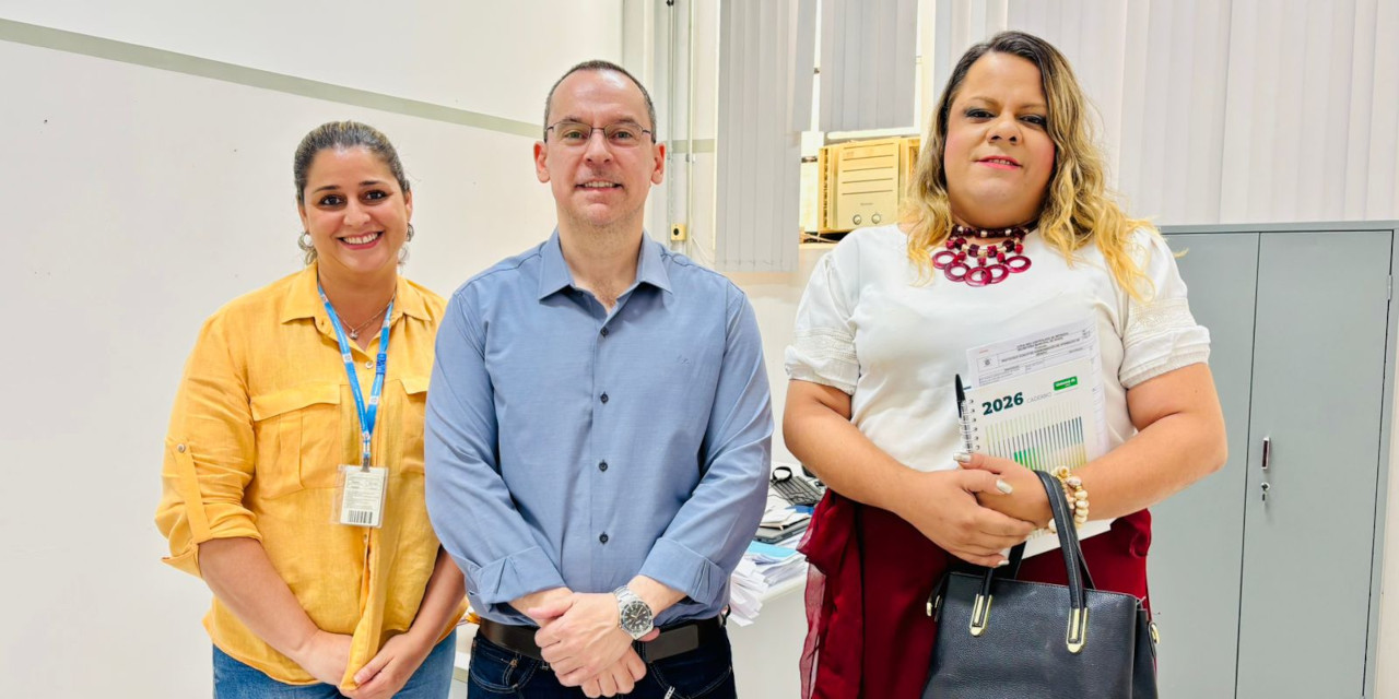 Isabelly Carvalho visita Secretaria da Saúde e se reúne com Alexandre Ferrari