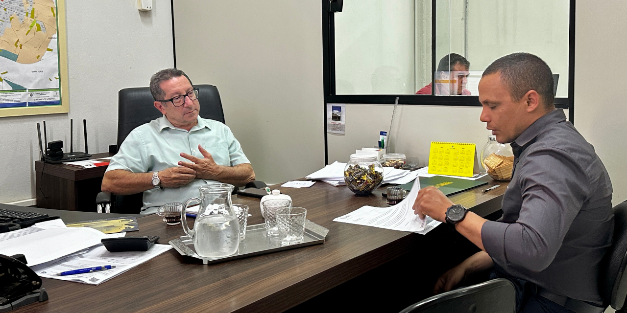 Everton Ferreira se reúne com secretário de Mobilidade para tratar de demandas do Jardim Jequitibás