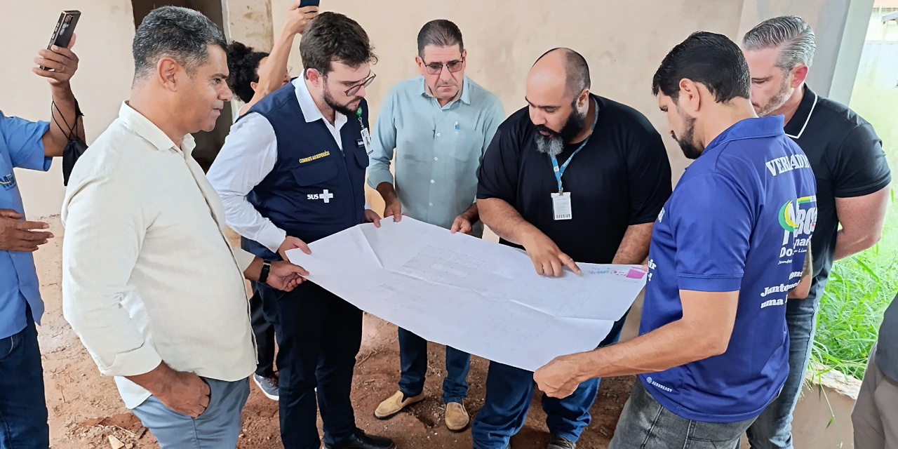 Auditores do Ministério da Saúde averiguam denúncia de paralisação das obras da UPA Aeroporto