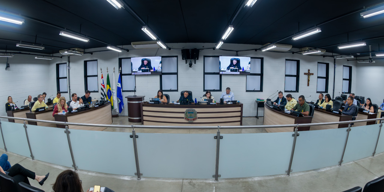 Câmara aprova seis projetos; vereadores também discutem 41 requerimentos na sessão ordinária