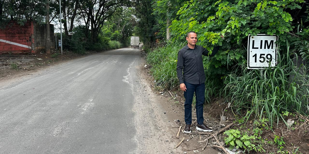 Projeto de asfaltamento da Estrada da Balsa avança; DER-SP responde a ofício de Everton Ferreira