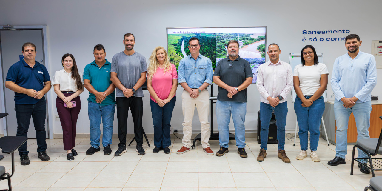Em visita à BRK, vereadores conhecem sistemas de tratamento e distribuição de água em Limeira