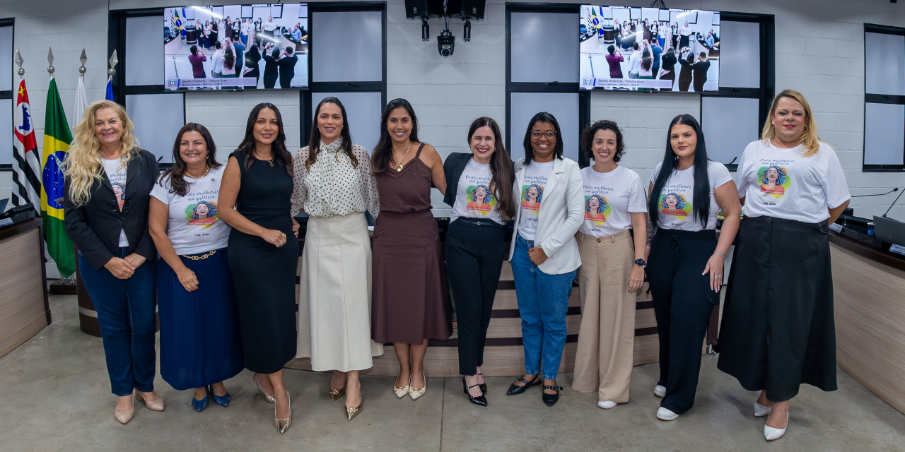 Dia da Mulher: Câmara de Limeira promove sessão ordinária marcada por protagonismo feminino  