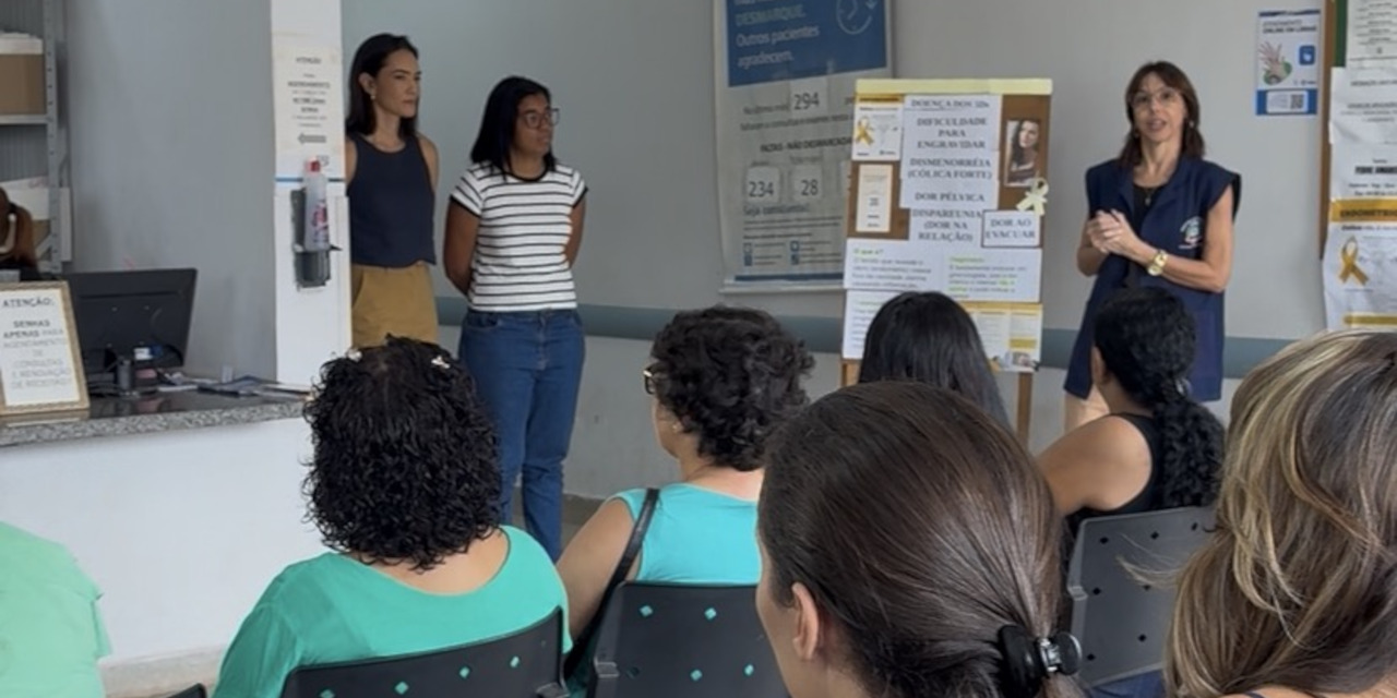 Bruna Magalhães participa de conscientização sobre endometriose e fibromialgia na UBS do Graminha