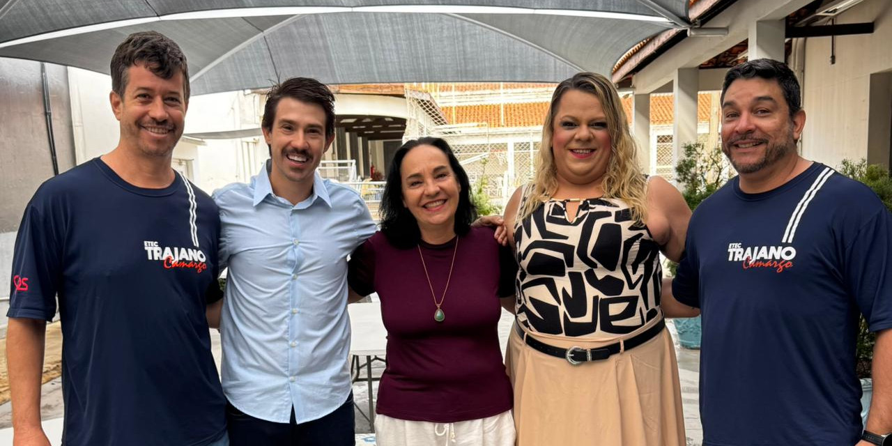 Márcia Lia e Isabelly Carvalho viabilizam melhorias na ETEC Trajano Camargo