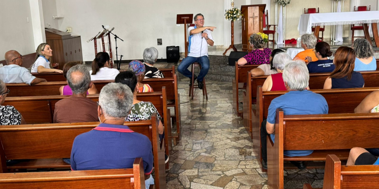 Dr. Marcelo Rossi leva conscientização sobre Alzheimer aos idosos do Jardim Novo Horizonte