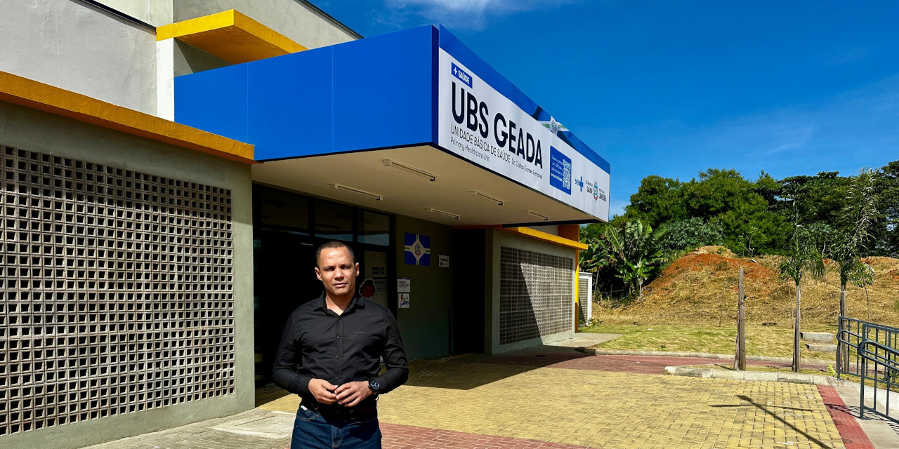 Everton Ferreira acompanha início das atividades na UBS do Geada