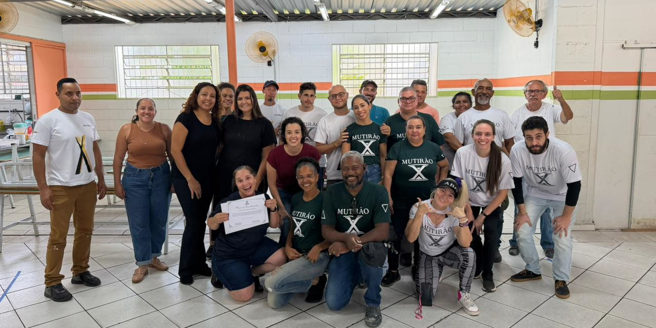Movimento de trabalho voluntário realizou ações em escolas de Limeira para revitalização das unidades