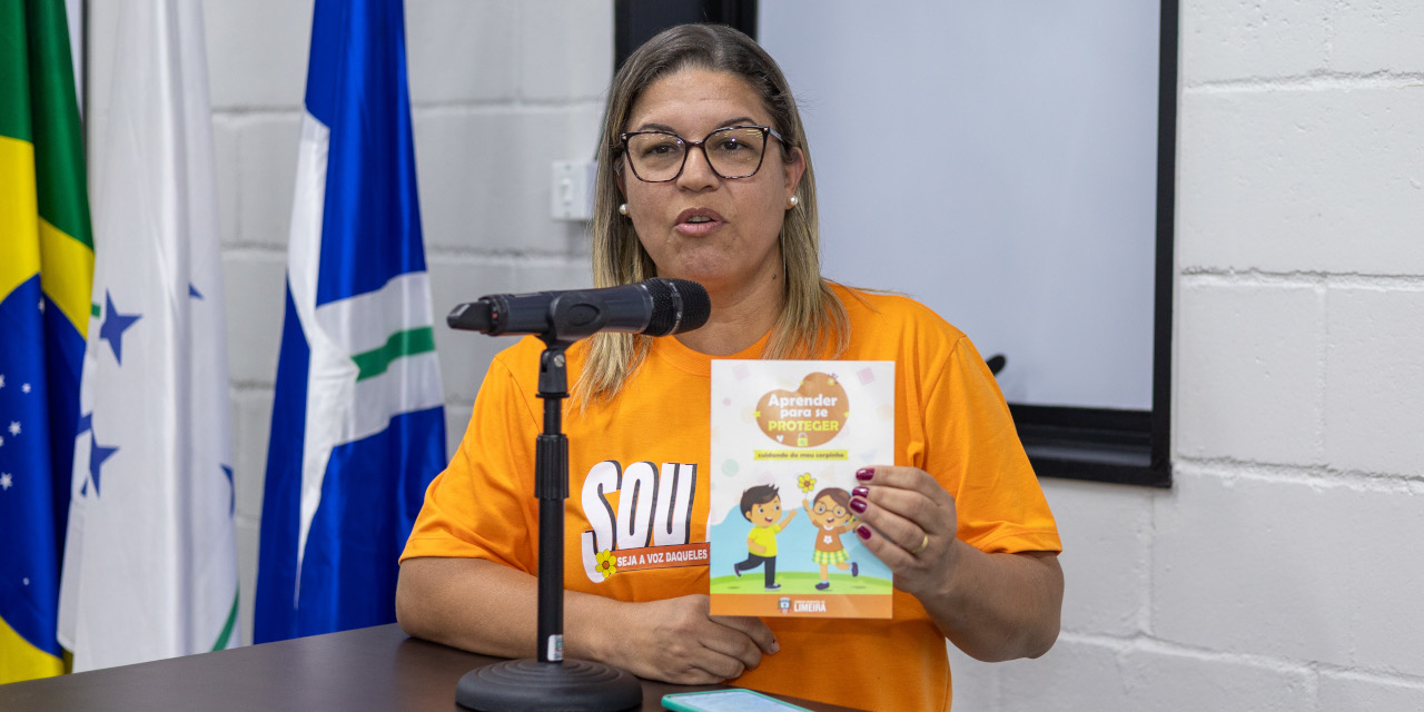Edilaine Roque - campanha Maio Laranja