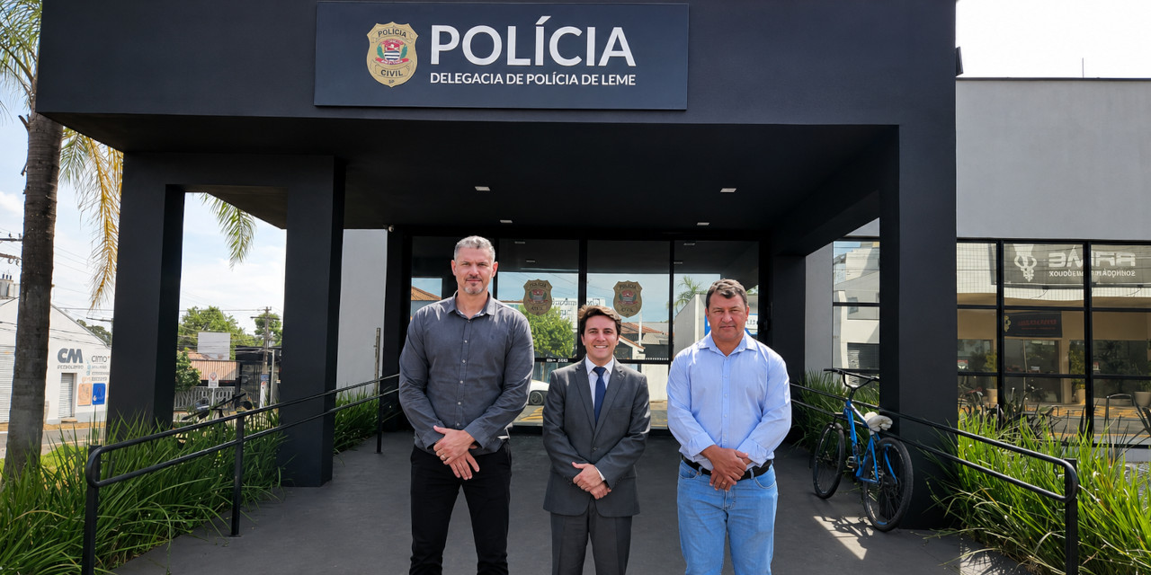 Comissão de Segurança visita delegacia integrada em Leme