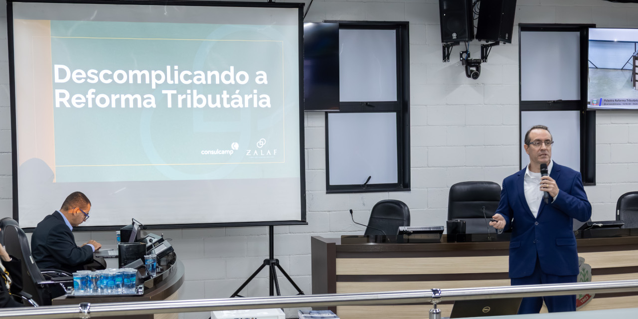 Palestra: Descomplicando a Reforma Tributária é realizada na Câmara
