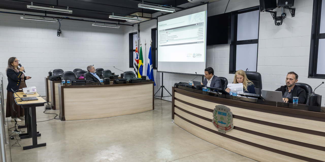 Audiência pública: Prefeitura detalha estimativa de R$ 2.466 bilhões para orçamento de Limeira em 2027
