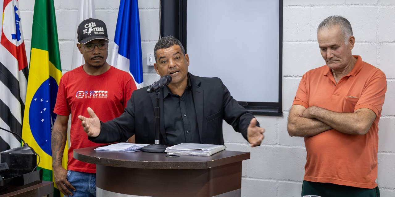 Edson Costa da Silva foi o primeiro a utilizar a Tribuna Livre