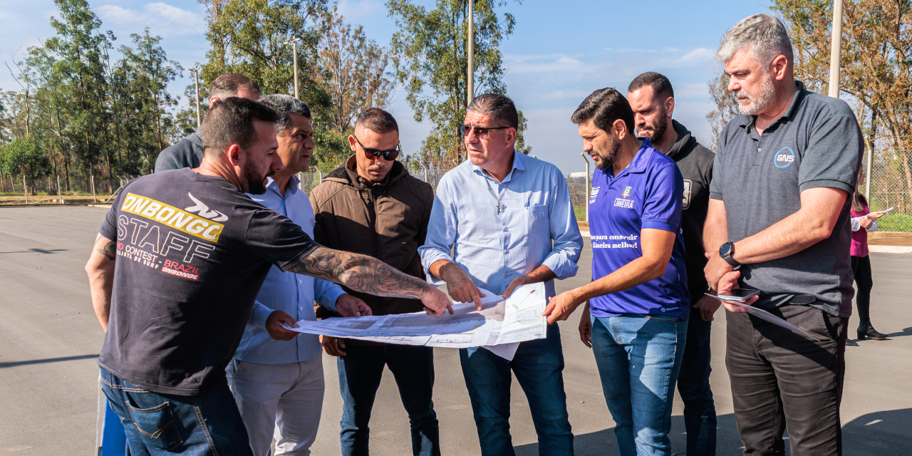 Comissão de Obras vistoria pista de wheeling no Horto Florestal