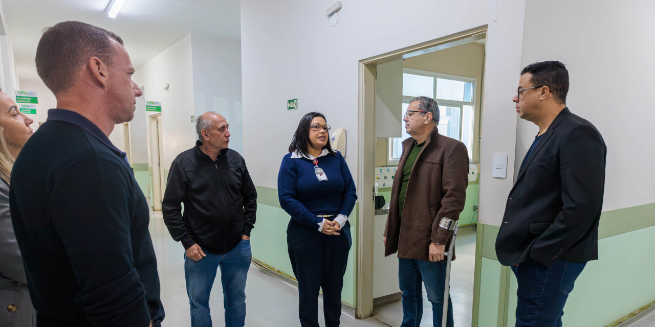 Em visita à UPA Abílio Pedro, Comissão de Saúde avalia mudanças adotadas para melhoria do fluxo de atendimento