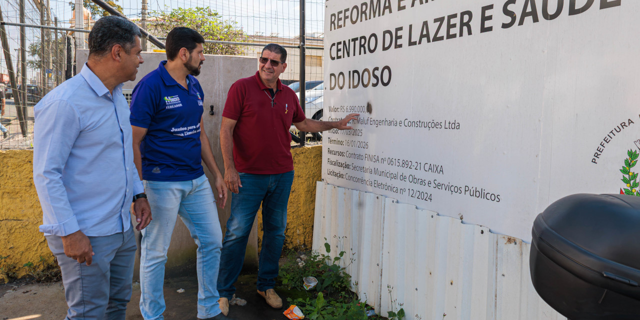 Vereadores também realizaram diligência no Centro do Idoso, para verificar estágio atual da reforma e ampliação do local 