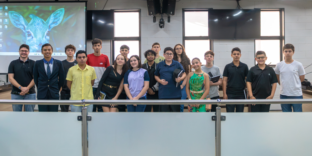 Vereadores juniores participam de oficina sobre como funciona o processo legislativo