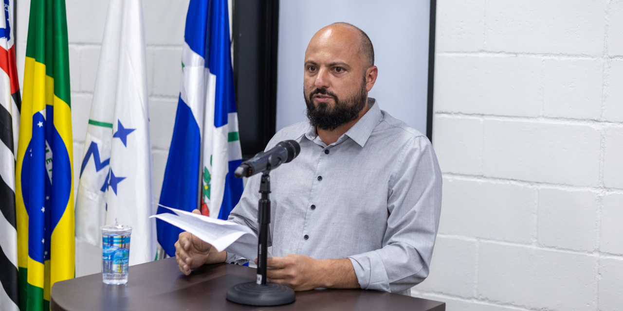 O presidente da Aril, Cassio Nogueira, apresentou projetos e ações da entidade
