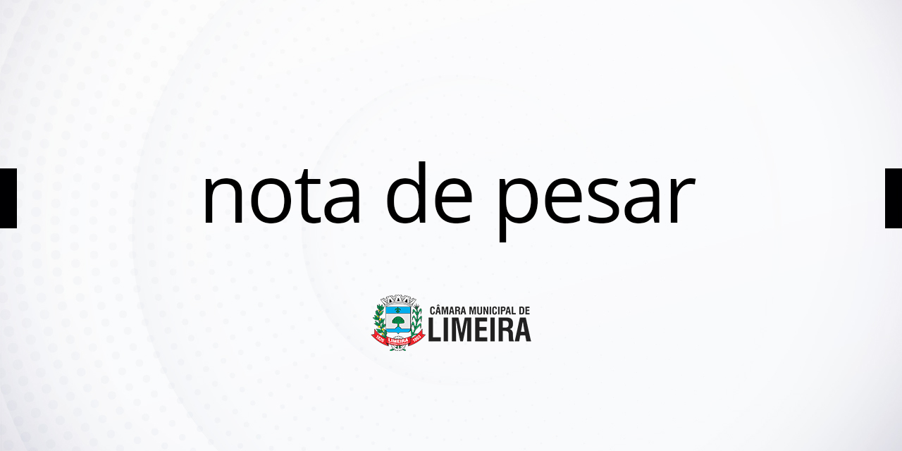 Nota de pesar pelo falecimento de Luiz Alberto Segalla Bevilacqua