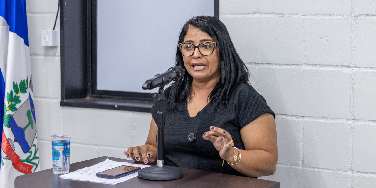 Luzileia de Jesus usou a palavra para pedir o fortalecimento dos Conselhos Tutelares